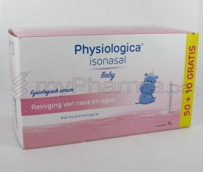 PHYSIOLOGICA ISONASAL UNIDOSE 50 + 10 X 5 ML PROMO (medisch hulpmiddel)